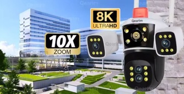 3 КАМЕРЫ ПАНОРАМНОГО НАБЛЮДЕНИЯ 6MPX LAN WiFi Zoom x 10