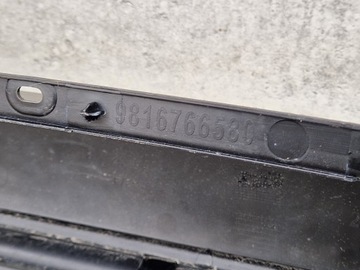 BERLINGO IV RIFTER COMBO NÁRAZNÍK ZADNÍ 9816766580