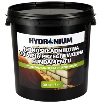JEDNOSKŁADNIKOWA IZOLACJA PRZECIWWODNA FUNDAMENTU HYDRONIUM 20 KG