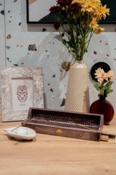 ДЕКОРАТИВНАЯ КЕРАМИЧЕСКАЯ ВАЗА 27 см матовая БЕЖЕВАЯ