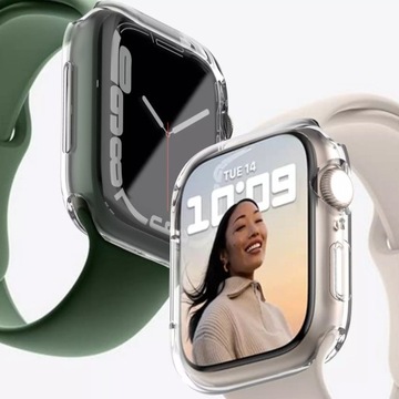 ЧЕХОЛ ДЛЯ APPLE WATCH 7/8/9 41 мм/45 мм РАЗНЫЕ ЦВЕТА СИЛИКОНОВАЯ ЗАЩИТА КОРПУСА