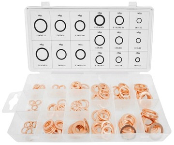 НАБОР МЕДНЫХ ШАЙБ – 150 ШТ A-TC503