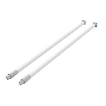 Relingi SYSTEMBOX Amix okrągłe BIAŁE TR10-450