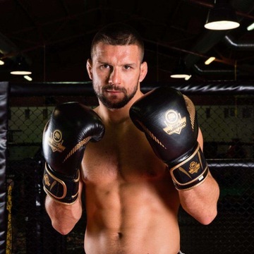 ТРЕНИРОВОЧНЫЕ БОКСЕРСКИЕ ПЕРЧАТКИ ДЛЯ СПАРИНГА DBX BUSHIDO ИЗ НАТУРАЛЬНОЙ КОЖИ, 12 унций