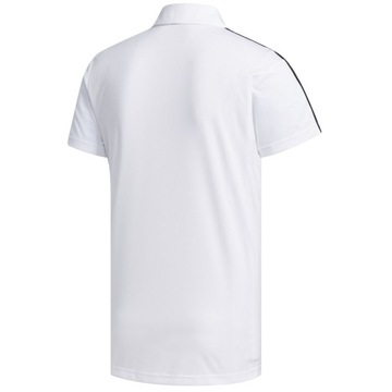 ADIDAS DESIGNED 2 MOVE 3-STRIPES POLO SHIRT (M) Męskie Polo