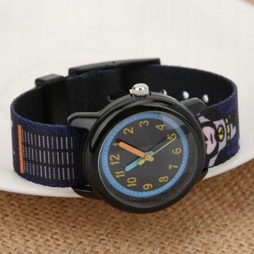 Водонепроницаемые детские часы, круглый циферблат.