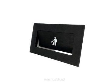 Wrzutka koszowa do zabudowy WM2, 350X205 mm