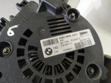 ALTERNÁTOR 8519890 150 14V BMW F20 VALEO