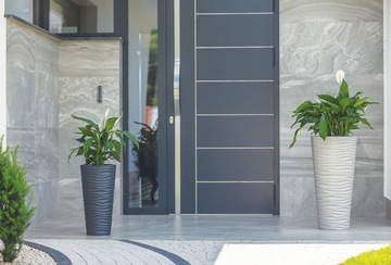 SAHARA 3D ВЫСОКИЙ ЦВЕТОЧНЫЙ ВАЗ СО ВСТАВКОЙ H56 FI30 серый