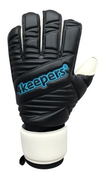 RETRO IV BLACK 4KEEPERS Rękawice bramkarskie 8.5