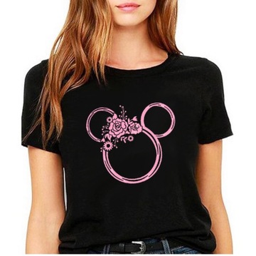 T-SHIRT KOSZULKA DAMSKA Z NADRUKIEM HIT L