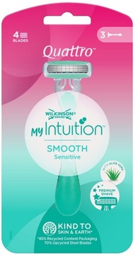 Wilkinson Quattro Smooth Sensitive maszynki, 3
