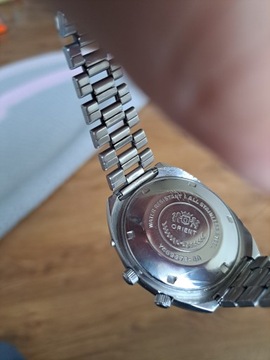 Zegarek męski Orient cesarski patelnia niebieski 100% sprawny.