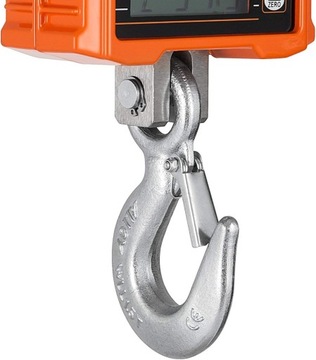 КРАНОВЫЙ КРЮК ВЕСЫ 1000КГ LCD СКЛАДСКИЕ НА АККУМУЛЯТОРНЫХ АККУМУЛЯТОРАХ ПОДВЕСНЫЕ 1Т