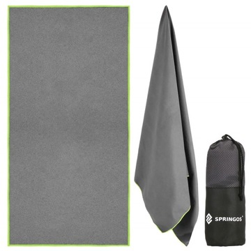 БЫСТРОСУХОЕ ПЛЯЖНОЕ ПОЛОТЕНЦЕ ИЗ МИКРОФИБРЫ 90х180см СПОРТИВНОЕ БОЛЬШОЕ