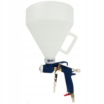 ШТУКАТУРНЫЙ ПИСТОЛЕТ ДЛЯ ПОКРАСКИ СТЕН 3 НАСАДКИ + ПНЕВМАТИЧЕСКИЙ ШЛАНГ 20М