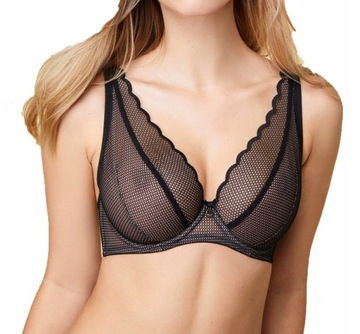 Biustonosz Alles Chita M Bralette czarny r. 95C