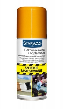 STARWAX РАСТВОРИТЕЛЬ И ПЯТЕНЫВОДИТЕЛЬ 100 МЛ