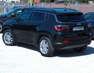 Jeep Compass II SUV Facelifting 1.3 GSE T4 150KM 2021 Jeep Compass 150ps Limited Keyles Skóra Blis Kamera Sam Parkuje 230V DAB 18, zdjęcie 34