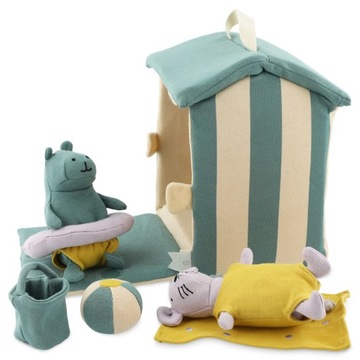 Domek na plaży: Myszka i Hipopotam TRIXIE BABY