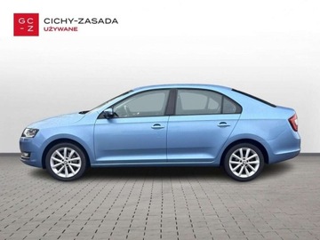 Skoda Rapid II Liftback Facelifting 1.0 TSI 110KM 2018 Skoda RAPID 1.0 TSI 110KM StyleBi-XenonCzujnikiGrzane FoteleSalon PL, zdjęcie 1