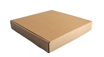 Karton drobnicowy 26x26x4 cm szary E