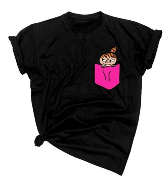 Bawełniana koszulka damska z nadrukiem T-SHIRT 5XL