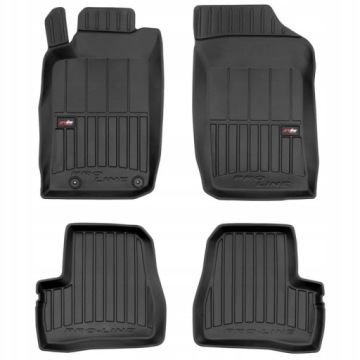 Koberce Gumové Stěrače Peugeot 206 1998-2012 Korytka 3D