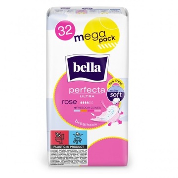 Podpaski Bella Perfecta Ultra Rose 32 szt.