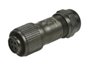GNIAZDO 4 pin IP67 5A 200V Weipu