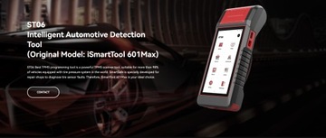 SMARTSAFE ST06 3в1 ДИАГНОСТИКА + ТЕСТЕР АККУМУЛЯТОРА + ПРОГРАММАТОР TPMS 26 + СЕРВИС