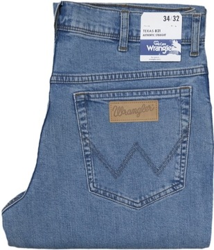 WRANGLER TEXAS wrango spodnie jeansowe regular W34 L32