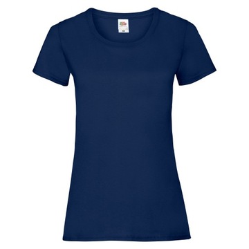 KOSZULKA DAMSKA T-SHIRT FRUIT OF THE LOOM NAV XL