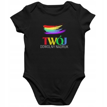 ПОЛЬСКИЙ ДЕТСКИЙ БОДИ С ПРИНТОМ ВАШЕГО ЛОГОТИПА
