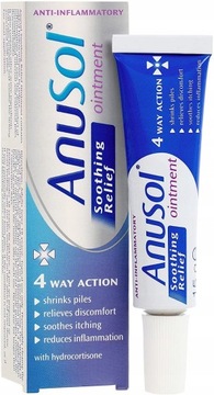 ANUSOL OINTMENT maść na hemoroidy, hydrokortyzon