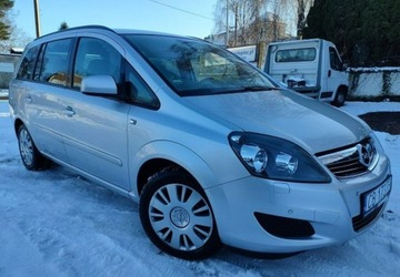 Opel Zafira B 1.6 Twinport ecoFLEX 115KM 2013 Opel Zafira Bogata wersja Zarejestrowany Zadbany 1.6 Benzyna 116KM, zdjęcie 4