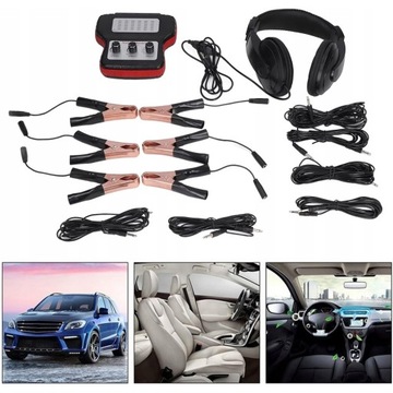 6-КАНАЛЬНЫЙ АВТОМОБИЛЬНЫЙ СТЕТОСКОП С ЭЛЕКТРОННЫМ СТЕТОСКОПОМ