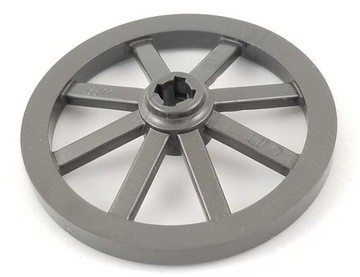 LEGO 4489b koła do wozu 32mm pearl dark gray 2szt.