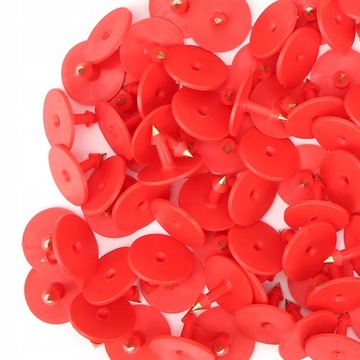 СЕРЬГИ ДЛЯ СВИНЕЙ, ЭТИКЕТКА НА УШИ СВИНЬИ - 100 ШТ.