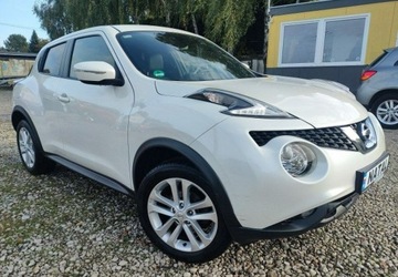 Nissan Juke I SUV Facelifting 1.2 DIG-T (Euro 6) 115KM 2017 Nissan Juke Super wersja Super stanPerla 1.2 Benzyna 116KM, zdjęcie 4