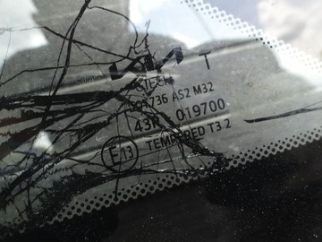 KIA CEED III 2023 ЛИФТ ХЭТЧБЕК ОКНО КУЗОВА ЛЕВОЕ ЗАДНЕЕ ОРИГИНАЛ