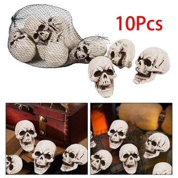 Набор украшений в виде мини-черепов, 10 шт.