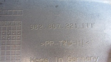 NÁRAZNÍK PŘEDNÍ PORSCHE BOXER 982