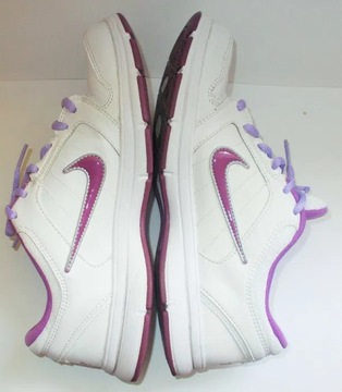 Buty damskie skórzane białe lilak 38 Nike Vintage