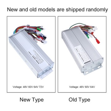 48 В 60 В 64 В 72 В 1000 Вт-1500 Вт бесщеточный контроллер электрического велосипеда
