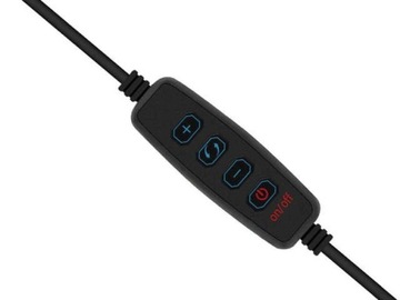 LAMPA FOTOGRAFICZNA LED OBRĘCZ RING 10cal + STATYW