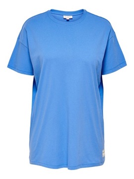 Only niebieski t-shirt basic plus size 46/48