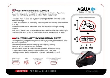 Biketec Aquatec водонепроницаемый чехол на 2 велосипеда.