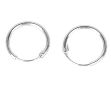 9x.925 Sterling Endless Hoop Rings Lip Nos