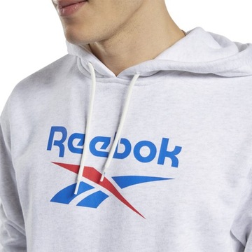 Bluza męska Reebok Classic Vector Hoodie biała FT7297 L